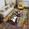 Colorful Singer Portrait Carpet suitable as a non-slip mat for the living room or bedroom sofa