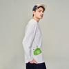 X 7 Up Collaboration SS23 Comfortable Round Neck Printed Long Sleeve T-Shirt Men Tops White LMT0053623RX00FK14000