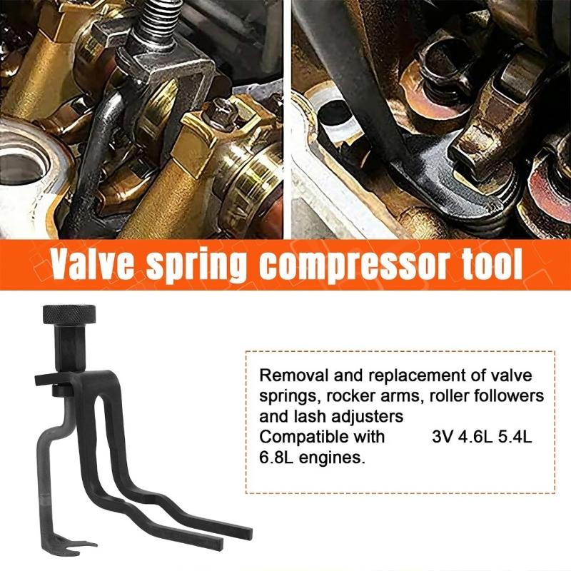 Timing Belt Tools for 4.6L 5.4L 6.8L Phaser Holder Timing Chain Locking Wedge and Valves Spring Compressor Tool