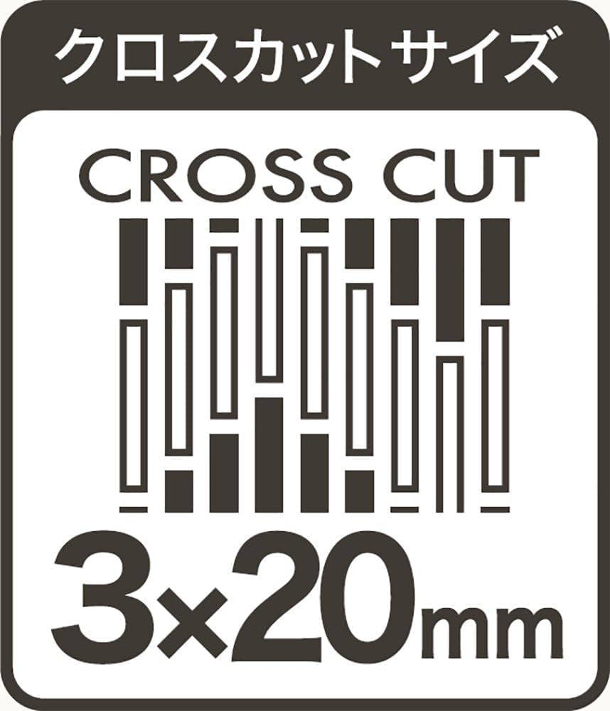 Nakabayashi Hand Shredder, Home Use, Desktop, A4 Size, Cross-Cut, CD/DVD Compatible, Black, Z2776