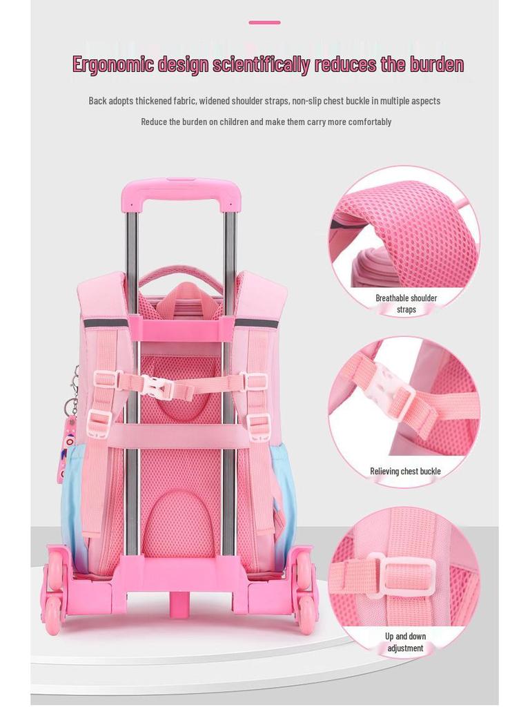 Rucsac Troler Detașabil pentru Copii 2022 pentru Clasele 3-6