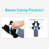 Cat Hand Puppet for Cat Play Cat Wrestling Toy Puppet Plush Cat Shape Wrestling Hand Puppet With Sturdy Padding for Cat Toy