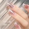 Mirror Metal Gel Nail Polish Silver Color Nail Painting Drawing UV Gel Long-Lasting Nail Art Decor