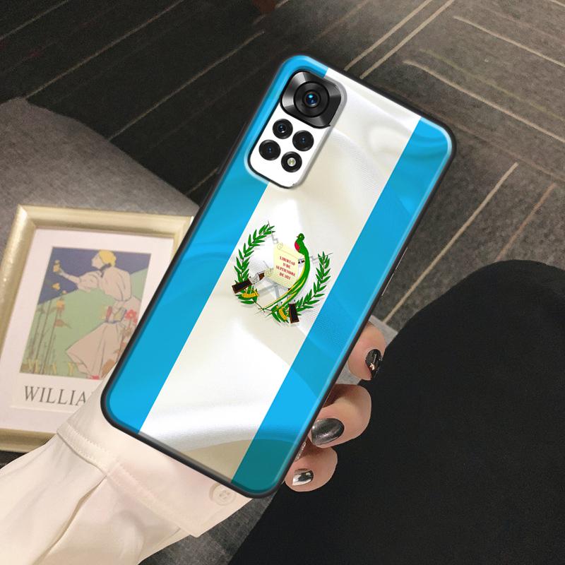 Guatemala Flagge Hülle Für Xiaomi Redmi Note 14 13 Pro 9 10 11 12 Pro 10S 11S 12S Redmi 13C 10C 12C 14C Case