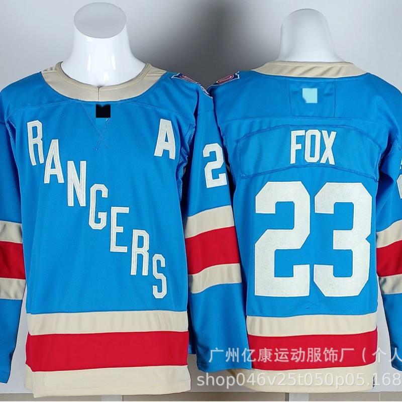 NHL New York Rangers Ice Hockey Practice Jersey Adult Unisex Training Uniform With Embroidered Team