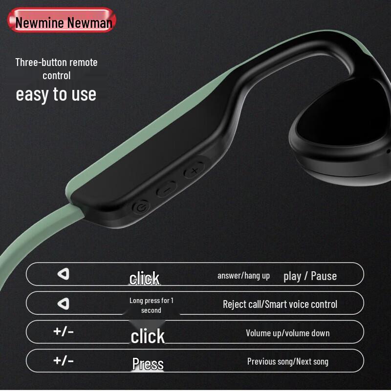 Newman H81 Bone Conduction Sports Bluetooth Headset