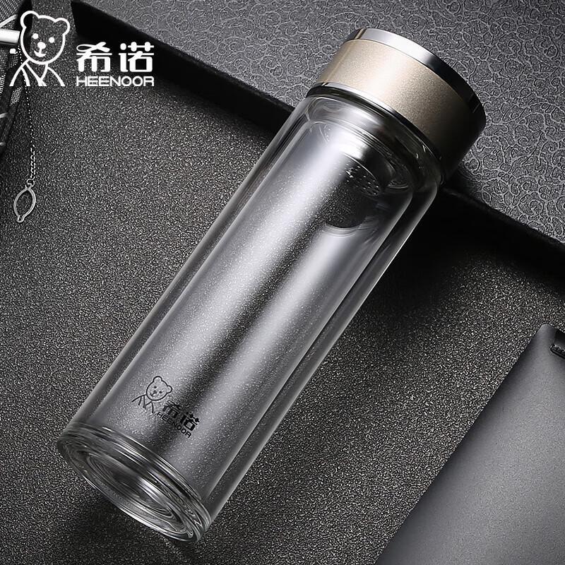 Heenoor Double-Layer Glass Tea Cup