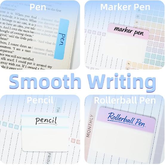 Tab Sticky Notes,Sticky Index Tabs,1200 PCS,24 Sets,Colorful Divider Binder Thin Annotation Organize Sticky Notes,Post It Signature Tabs