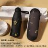 Women's Folding Umbrella for Both Sunny and Rainy Weather, with Heart Print, Fully Automatic, Thickened, Sun Protection, Uv Protection, Sunshade