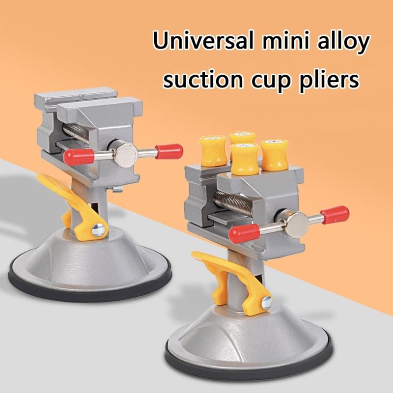 Heavy Type Aluminum Benches Vise With Small Adjustment for Jewelry Making and Woodworking Clamping Needs