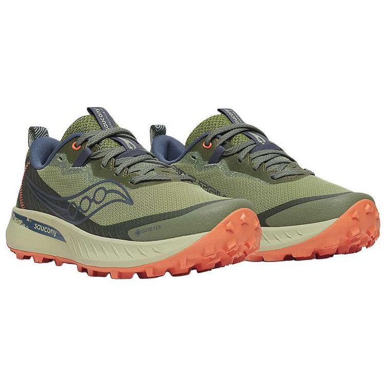 SAUCONY Sneakers Donna Peregrine 15 GORE-TEX Hemlock Dusk Verdi S10992-162