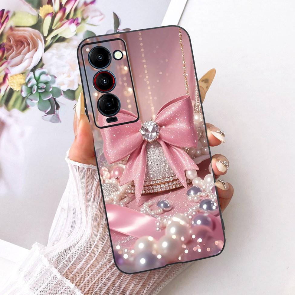 Handyhülle Für Tecno Camon 18P Hülle CH7 Süße Katze Mode Lustig Bemalt Fundas Für Tecno Camon 18P Gehäuse