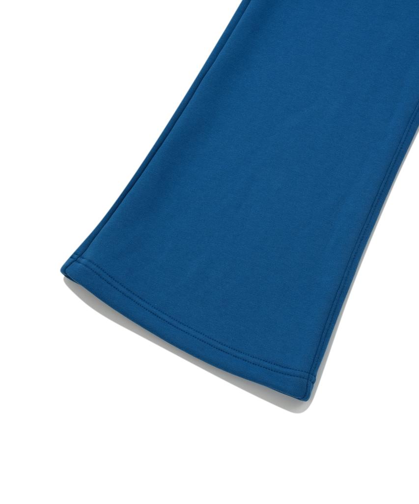 COVERNAT WOMAN Semi Bootcut Sweatpants Blue