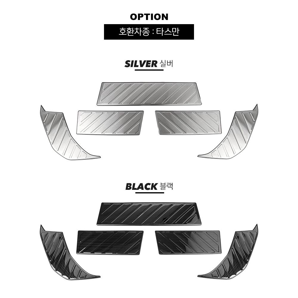 For Kia TASMAN 2026 2026 Silver Stainless Steel Car External Door Sill Protector Cover Welcome Door Threshold Trim Accessories