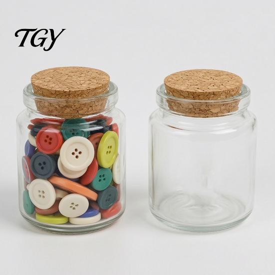 Wide Mouth Jar Cork Tapered Soft Wood Wine Cork, Leakproof Beer Bottle Stopper, Natural Decorative Wooden Lid for Glass Bottles Mason Jar, Kitchen
