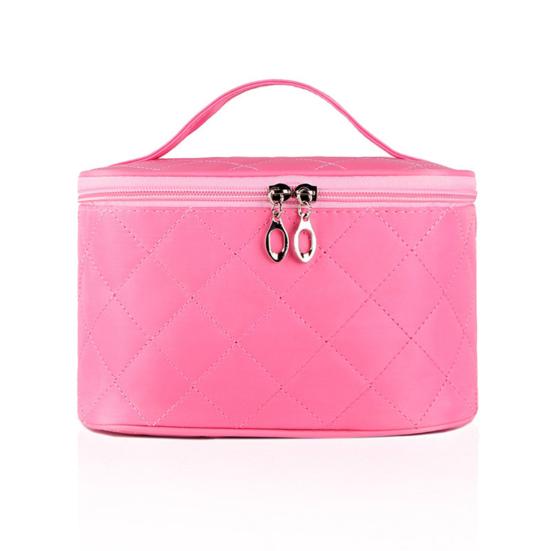 Makeup Bag Crushing Resistance Convenient Polyester Travel Train Makeup Organizer for Indoor