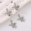 5pcs Delicate Rhinestone Star Charms Pendants for Jewelry Making DIY Necklace Earrings Bracelet Accessories Supplies