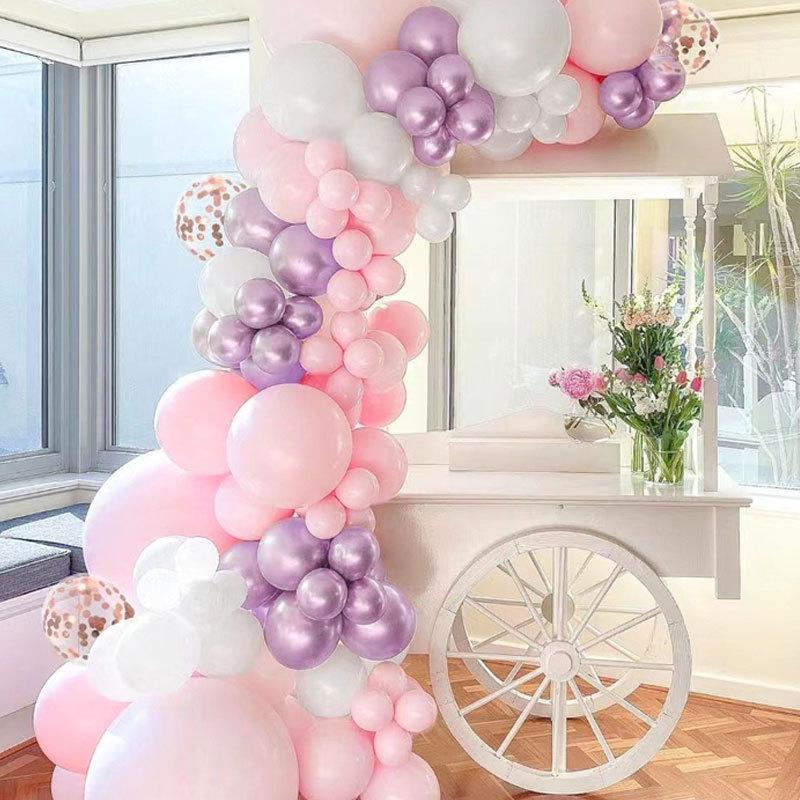 Balloon New Year'S Eve, Birthday Scene Arrangement Balloon Supplies, Wedding Camping Balloon Arch, Balloon Wedding