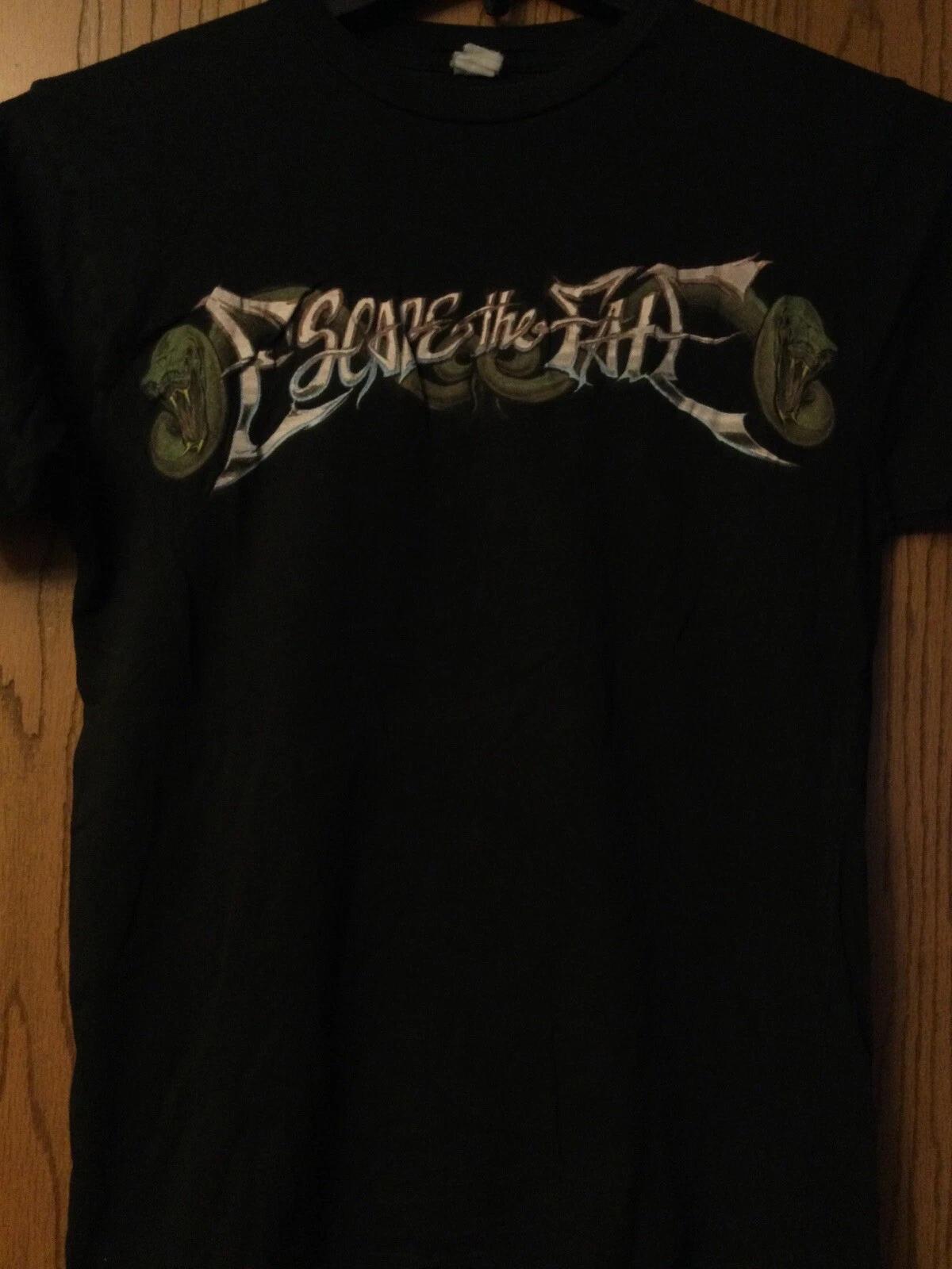 Escape The Fate - Black Shirt - Front Logo - Faded Tag 4XL
