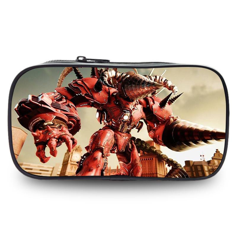 Tv Trendy Titan Character Print Pencil Holder Roomy Polyester Case For Ages All