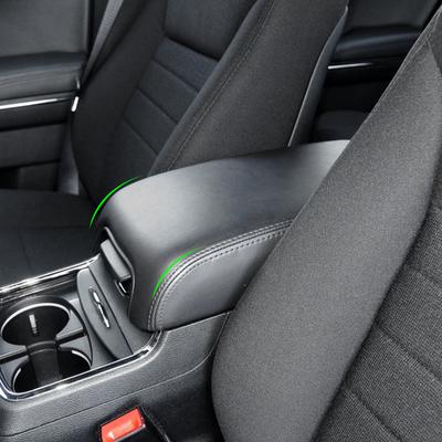 Accesorii pentru mașină, cutie de cotieră pentru consola centrală, capac din piele, autocolant, pentru Dodge Charger 2011 2012 2013 2014 2015 2016 2017