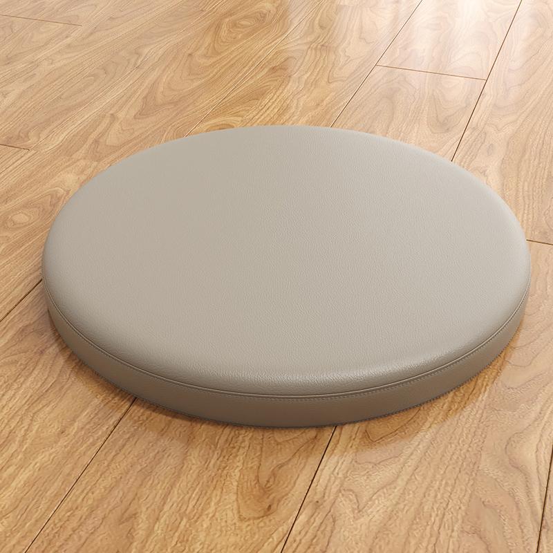 Circular Memory Cotton Pad Leather Cover Memory Cotton Dining Chair Cushion Bar Stool Cushion Putian Anti Slip Soft Seat Cushion