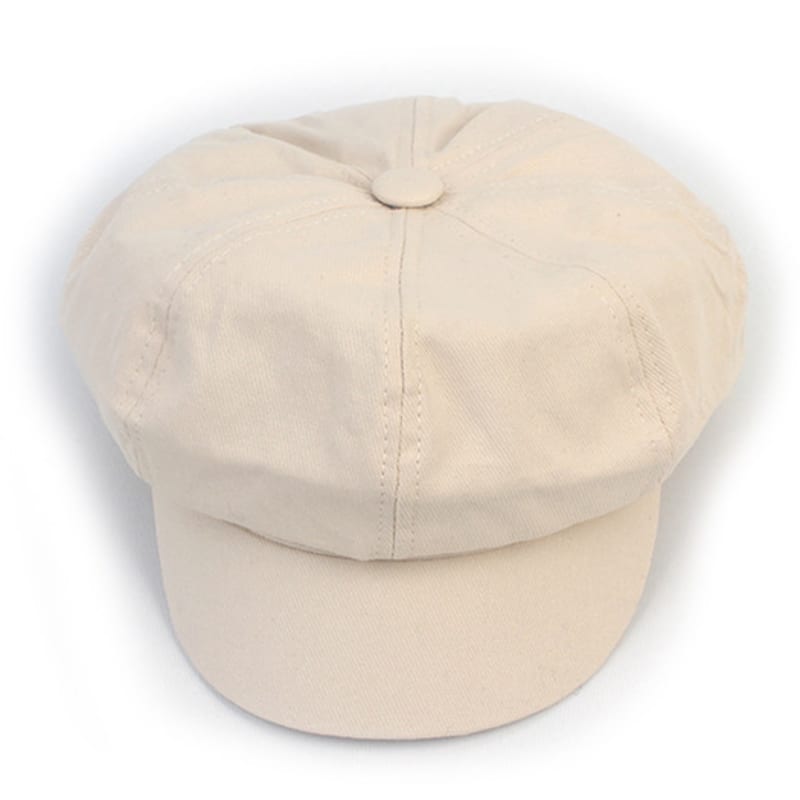 Universal Chemistry Vintage Cotton Ivory Newsboy Cap