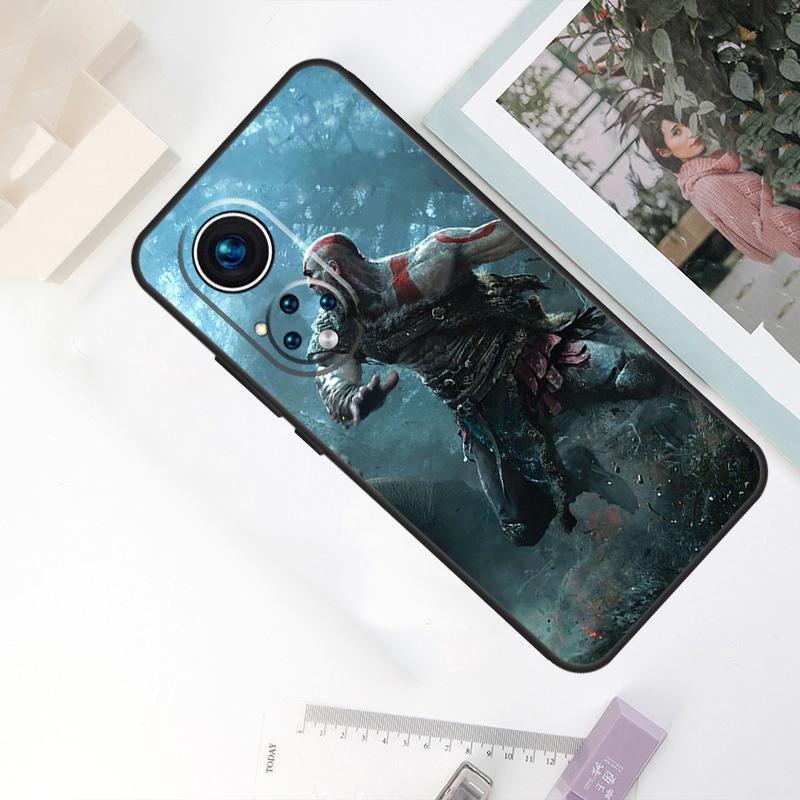 Kratos God of War For Honor Magic 8 Pro 6 7 Lite Case For Honor 200 400 50 70 90 X8c X8b X9a X9b X9c X9d Win RT