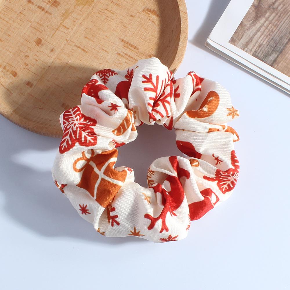 Holiday Hair Ties Christmas Halloween Hair Ties Source Factory Processing Custom Versatile Scrunchies