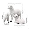 Lamb Model Resin Ornament for Bedroom and Housewarming