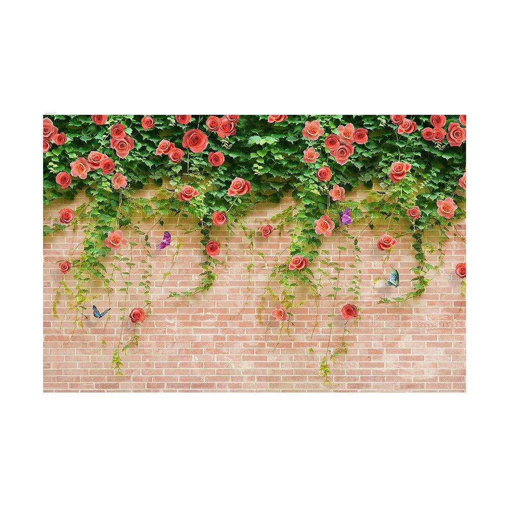 Floral Vine Wallpaper Backdrop,Romantic Ambiance Backdrop for Weddings,Spring/Summer Events,Flower Decor,Party Backdrop,Photo Gallery