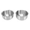 Stainless Steel Draining Basin Large Capacity Microporous Colander for Outdoor Camping Salad Washing Rice Fruit Strainer