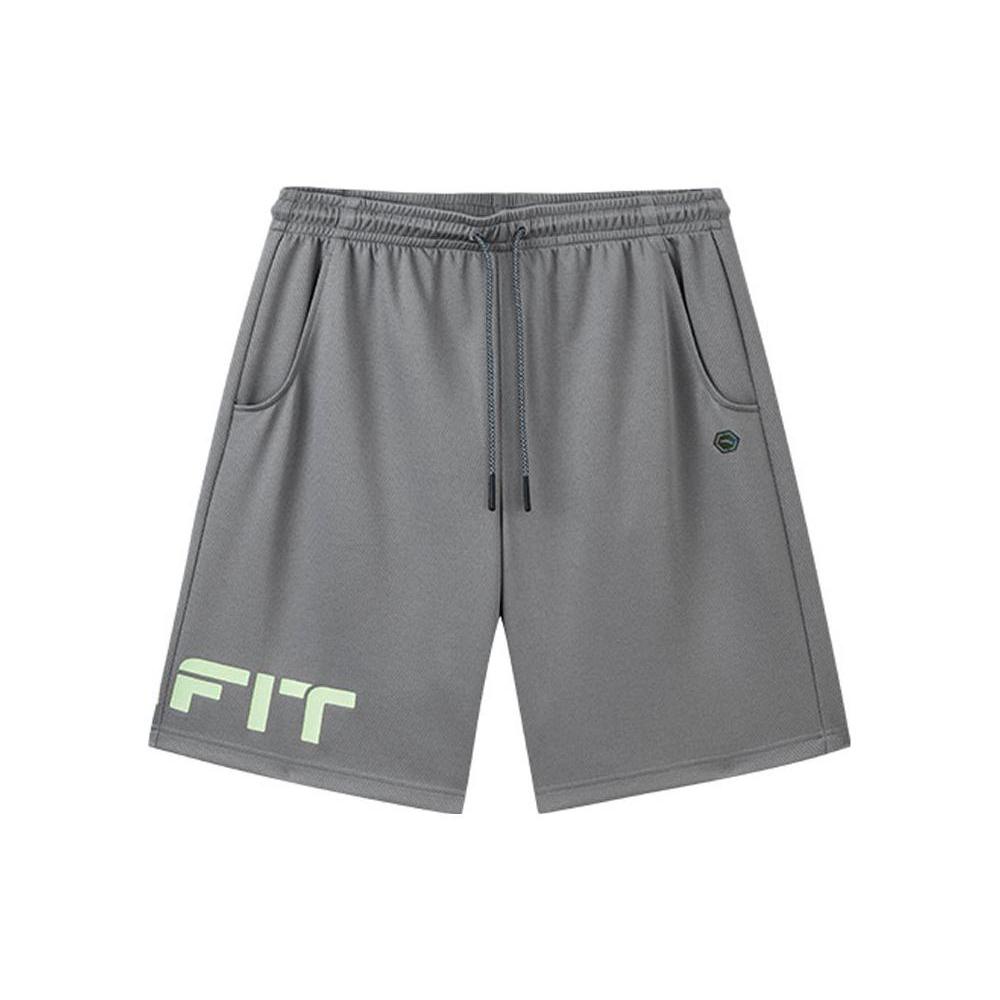 Anta Variety Training Collection Casual Shorts Men's Gray Khaki 952327313-1