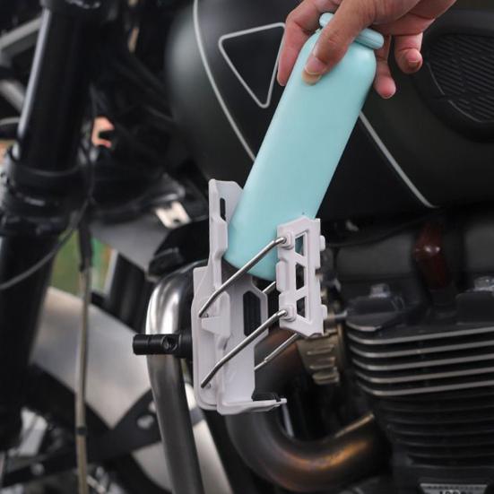 Adaptabilní držák na cyklistickou láhev otočný o 360 stupňů s automatickým upínáním, klec na láhev na kolo, univerzální držák na láhev na kolo pro motocykl