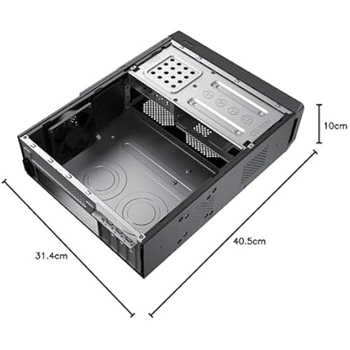 Počítačová skříň Micro ATX - UNYKACH - UK2011 - Černá - 450 W - USB 3.0 a Typ C