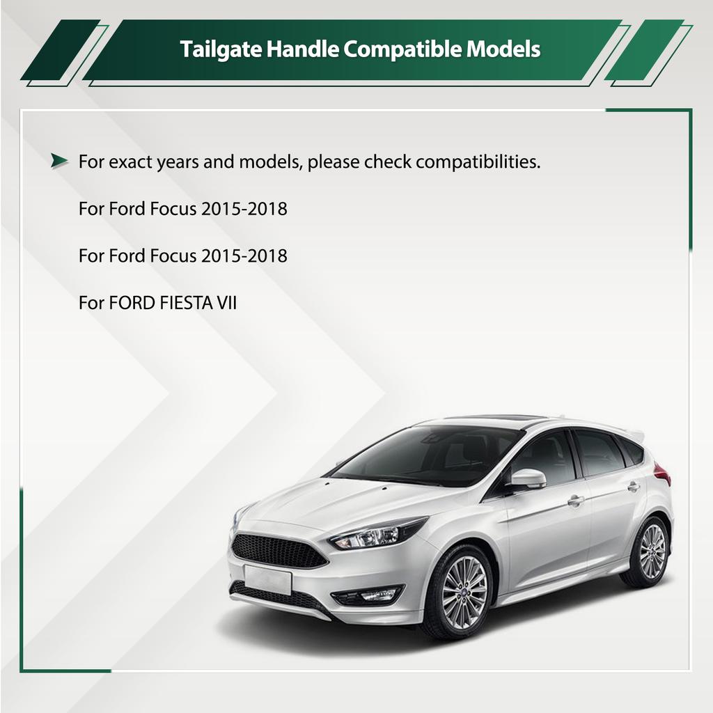 For Ford Fiesta VII Focus ST 2012-2018 Car Boot Tailgate Handle Trunk Handle Switch Automotive Parts F1EB-19B514-AE F1EB19B514AE