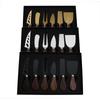 Walnut Handle Boxed Cheese Knife 4/6Piece Set Small Fork Cutlery Cream Baking Tool