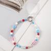 Top-Selling Colorful Beaded Phone Lanyard - Creative Anti-Lost Wrist Strap Charm for Girls