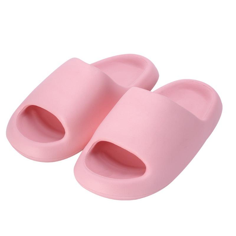 New summer cool slippers couple home stepping on shit feeling comfortable breathable soft bottom EVA slippers one-word drag
