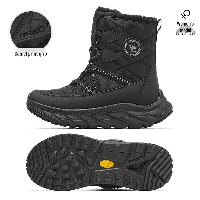 

CAMEL Women s Warm Mid-Tube Snow Boots F23W026002 EU 38