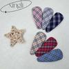 Korean Plaid Water Drop Hair Clip - High-End Exquisite Side Clip for Children