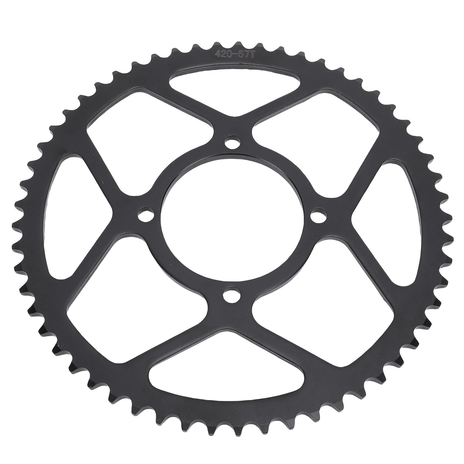

420 цепь 57 зубьев задняя звездочка стальной сплав задний привод звездочка для квадроцикла пит-дирт мотоцикл