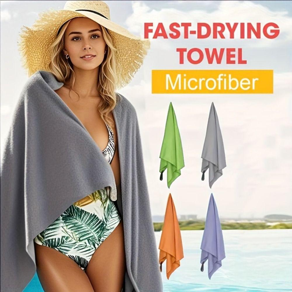 Soft Texture Absorbent Swim Towel Quick Dry Beach Washcloth Towels Microfiber Sports Towel  Yoga