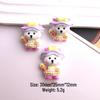 Lina Bear Resin Ornaments: DIY Cream Glue, Phone Case, Hair Accessories, Shoe Buckles