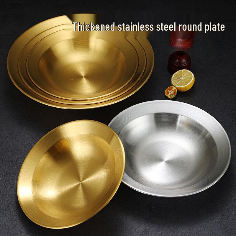 LIEI 26cm 304 Edelstahl Servierschalen Set