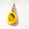 Bird Hideaway Shelter Warm Egg-Shaped Bird Nest Thickened Breathable Hanging Bird Nest Cozy Fleece Bird Hammock Pet Shop
