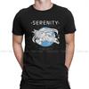 ZX Firefly Spaceship Science Fiction TV Series Serenity  Tshirt Homme Mens Streetwear Blusas Loose Cotton T Shirt For Men