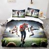 3PC America Football Bedding Microfiber Full/Queen/King/Twin Sport Duvet Cover Set for Boys Girls Teen Speed Victory Quilt Cover