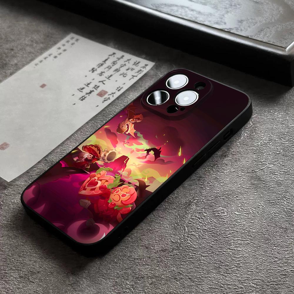 Game C-Cookie R-Run K-Kingdom Phone Case For 17 Pro Max Iphone 16 14 Pro Max 12 15 Plus 13 Pro 11 Xr X Xs 8 Plus Back Cover
