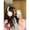 Cute Plush Headphones Winter Earmuffs Women's Warm Soft Ear Covers Imitation Cashmere Hair Band Fashion Earflap Outdoor Supplies